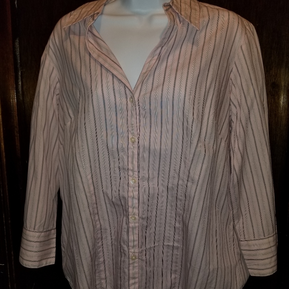 Steve And Barry Button Down Blouse - image 1